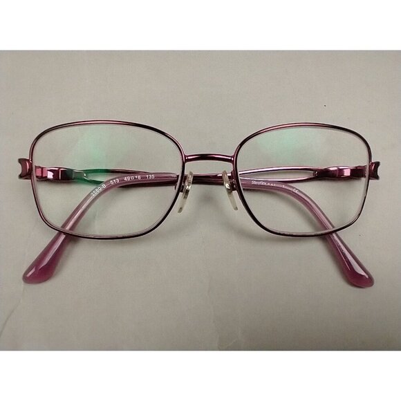Sferoflex 2580B Designer Eyeglasses Frame 49-16-135 Pink 513 Women's Metal Full - Picture 12 of 12